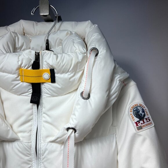 PARAJUMPERS Tilly - Hooded Down Jacket PEPPI Off White XS - Picture 2 of 10